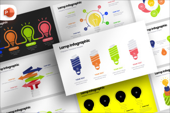 Light Bulb - Infographic PowerPoint Template